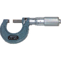 1″-2″ Measuring Range-0.0001″ Graduation - Friction Thimble - Carbide Face - Outside Micrometer - Exact Tooling