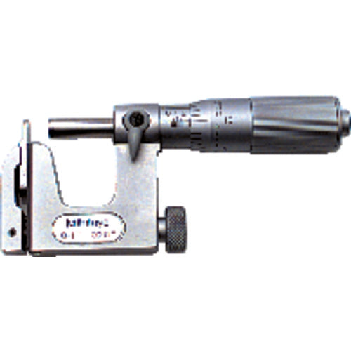 1″-2″ Measuring Range-0.0001″ Graduation - Friction Thimble - Carbide Face - Multi- Anvil Micrometer - Exact Tooling