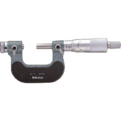 2″-3″ Measuring Range-0.001″ Graduation - Ratchet Thimble - High Speed Steel Face - Interchangeable Anvil Thread Micrometer - Exact Tooling