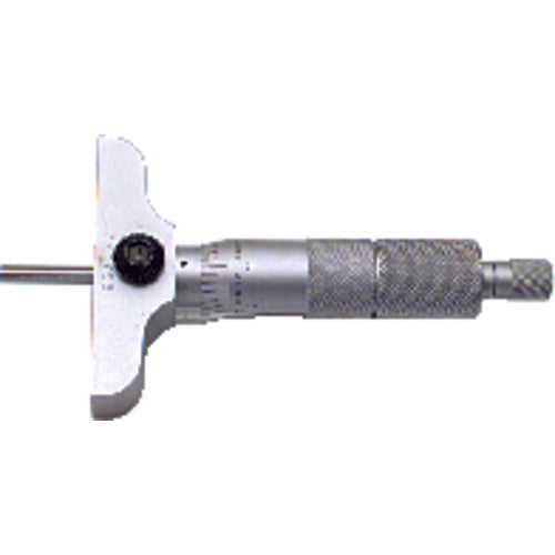 0-6″ Measuring Range - Ratchet Thimble - Depth Micrometer - Exact Tooling