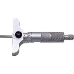 0-6″ Measuring Range - Ratchet Thimble - Depth Micrometer - Exact Tooling