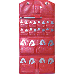 Model 186-903-1/64″-17/64″-17 Pieces - Radius Gage Set - Exact Tooling