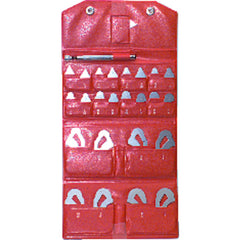 Model 186-904-9/32″-1/2″-8 Pieces - Radius Gage Set - Exact Tooling