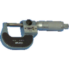 ‎50-75 mm Measuring Range-0.01 mm Graduation - Ratchet Thimble - Carbide Face - Digital Outside Micrometer - Exact Tooling