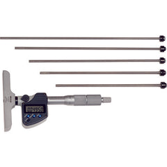 ‎Model 329-350-30 ﾖ 0-6, 0.00005/ 0.001 mm Depth Micrometer - Exact Tooling
