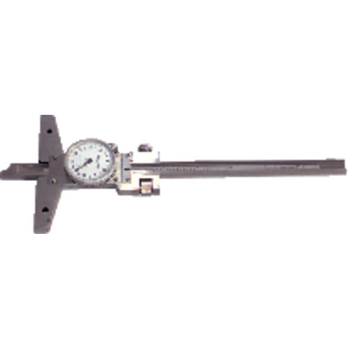 0-12″ Measuring Range (0.001″ Graduation) - Dial Depth Gage - Exact Tooling