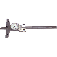 0-12″ Measuring Range (0.001″ Graduation) - Dial Depth Gage - Exact Tooling