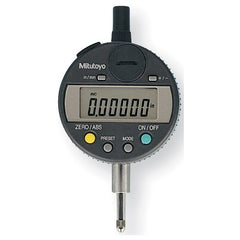 Electronic Indicator - 0.0″-5.0″ / 0.0″-12.7 mm Total Range-0.0005″/0.01 mm Resolution - With Absolute Encoder/Flat Back - Exact Tooling