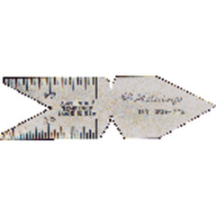 Center Gage - Model 950-201 - USA Standard 60-14ths, 20ths, 24ths, 32nds Graduation - Exact Tooling