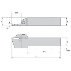 250250 WMT LH TLHLDR 25X25 SEAT 5 - Exact Tooling