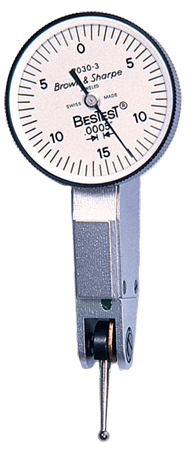 .030 Range - .0005 Graduation - Horizontal Dial Test Indicator Kit - Exact Tooling