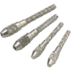 Model 599-790-4; 0.115″-0.197″ / 2.90 mm-5.00 mm Range - Single End - Pin Vise - Exact Tooling