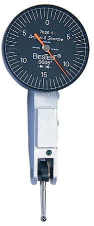 .020 Range - .0005 Graduation - Horizontal Dial Test Indicator Kit - Exact Tooling