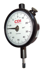 .250 Total Range - 0-100 Dial Reading - AGD 2 Dial Indicator - Exact Tooling