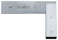 #20-6-Certified - 6'' Length - Hardened Steel Square with Letter of Certification - Exact Tooling