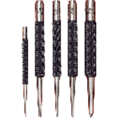 Starrett Center Punch - Model No 117A; 5/64″ Tip Diameter; 9/32″ Body Diameter - Exact Tooling