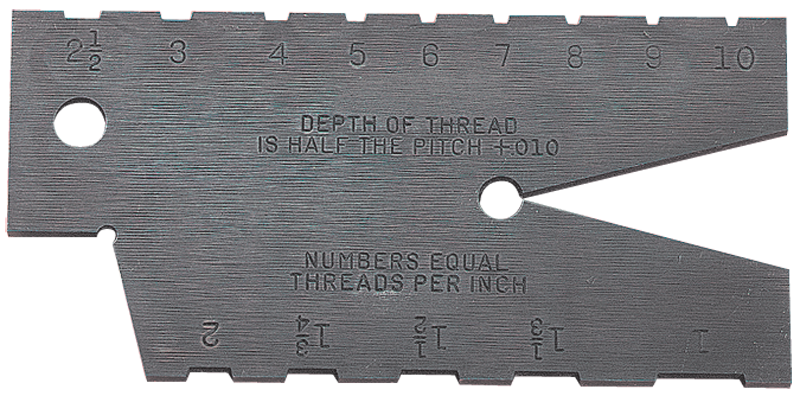 #284 - 1 to 10 Pitch - 29° Acme Screw Thread Gage - Exact Tooling