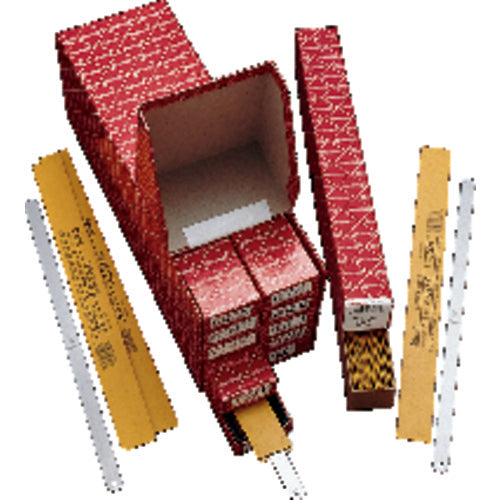 Steel Feeler Gage - Model 667M–3–0.03 mm Thickness–304.0 mm Blade Length - Exact Tooling