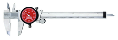 #R120A-6 - 0 - 6'' Measuring Range (.001 Grad.) - Dial Caliper - Exact Tooling