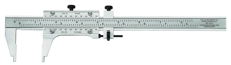 123-6 VERNIER CALIPER W/CERT - Exact Tooling