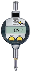 0 - .5 / 0 - 12.5mm Range - .00005" or .0005/.001" or .01" Resolution - Fluid Resistant - Electronic Indicator - Exact Tooling