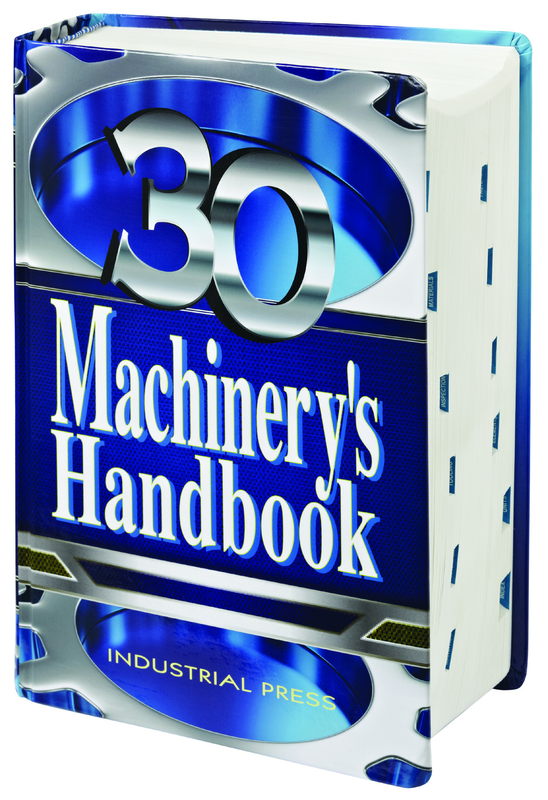 Machinery Handbook - 30th Edition - Large Print Version - Exact Tooling