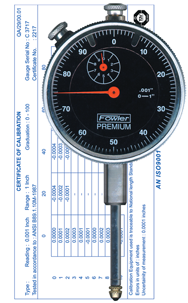 1 Total Range - 0-100 Dial Reading - AGD 2 Dial Indicator - Exact Tooling