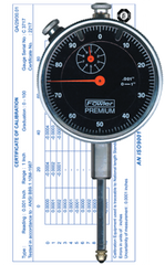 1 Total Range - 0-100 Dial Reading - AGD 2 Dial Indicator - Exact Tooling