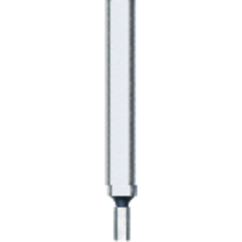Edge Finder - Model 52–575–010 - Single End–3/8″ Shank–0.200″ Tip - Exact Tooling