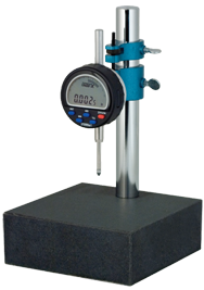 Kit Contains: Granite Base with .0005/.01mm Electronic Indicator - Granite Stand with Indi-X Blue Electronic Indicator - Exact Tooling