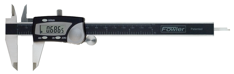 0 - 6" / 0 - 150mm Measuring Range (.0005" / .01mm Res.) - Electronic Caliper - Exact Tooling