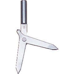 Satin Chrome Center Finder - Model 4200–100 - Maximmum Diameter 2 7/8″ - Exact Tooling