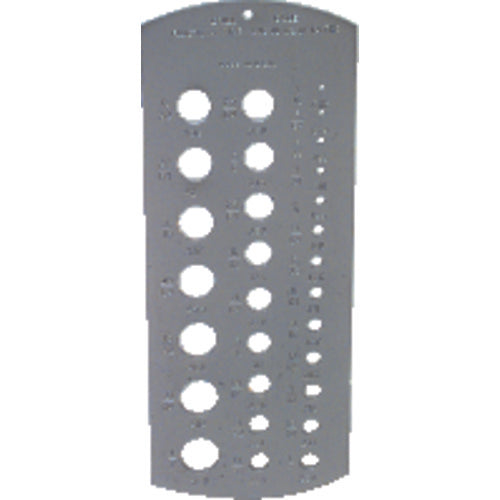 Model 5054 - #61 - #80 - Drill Gage - Exact Tooling