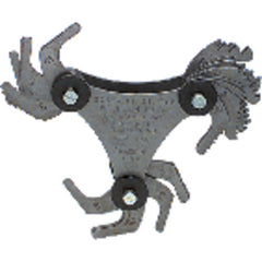 Model 5622–22 Leaves–9 to 40 Pitch - Screw Pitch Gage - Exact Tooling