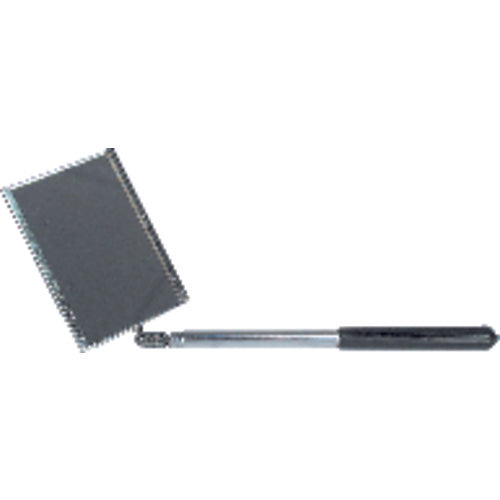 ‎560 3-1/2″ × 2″ Rectangular-11-1/2″ (Extendable) Arm-16″ Overall Length - Inspection Mirror - Exact Tooling