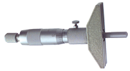 0 - 6'' Measuring Range - Ratchet Thimble - Depth Micrometer - Exact Tooling