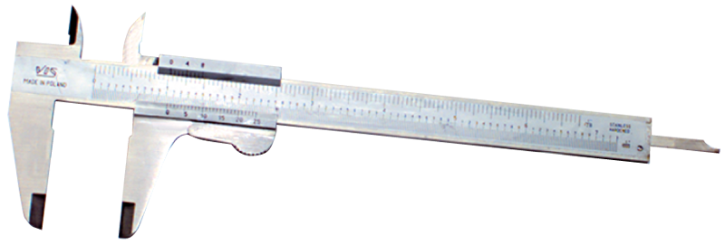 0 - 8'' Measuring Range (.001 / .02mm Grad.) - Vernier Caliper - Exact Tooling