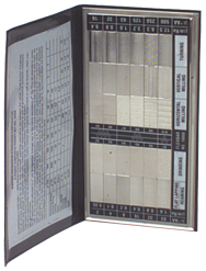 #16008 - 30 Specimans for Checking Varied Roughness Results - Microfinish Surface Comparator - Exact Tooling