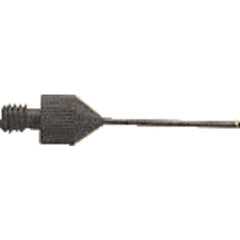 0.078″ Steel Ball Tip on 4-48 Stem - Gage Ball Tips for Caliper Jaws - Exact Tooling
