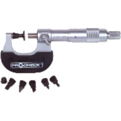 Anvil - Comparator - 0.235″, 0.250″, & 0.270″ Anvil Diameter - Individual Micrometer Anvil Attachment - Exact Tooling