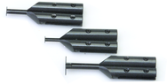 Set of 3 Pairs-Min Depth .400; .625; & 1 - Groove Measurement Caliper Jaw Set - Exact Tooling