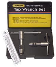 2 Piece - Model #165 Reversible Tap Wrench Set - Exact Tooling
