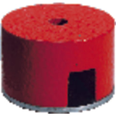‎372C Button Type Alnico Magnet - 1″ Diameter Round; 6.5 Lbs Holding Capacity - Exact Tooling