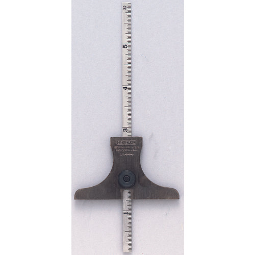 ‎444 6″ Depth & Angle Gage-32nd's and 64th's Graduation - Exact Tooling