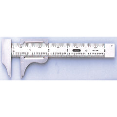 ‎729 Slide Caliper - 0-4″ Measuring Range - (16ths / 32nds Graduation) - Exact Tooling