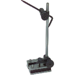 Surface Gage - 4 & 7″ Spindle Length - Hardened Steel Base - Exact Tooling