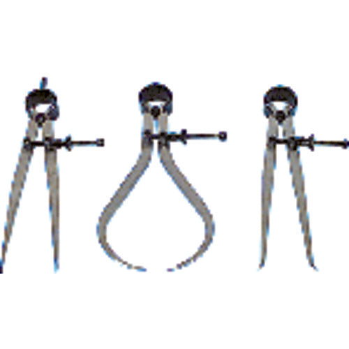 Kit Contains: 6″ Divider, 6″ Inside Caliper, 6″ Outside Caliper, 6″ E/M Pocket Rule, 5″ Vernier Caliper-5 Piece Technical Measuring Set - Exact Tooling