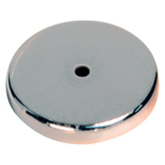 Low Profile Cup Magnet - 1 7/32″ Diameter Round; 35 lbs Holding Capacity - Exact Tooling