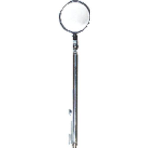 1 1/2″ Size - Round-24″ Extended Length - Telescoping Pocket Mirror - Exact Tooling