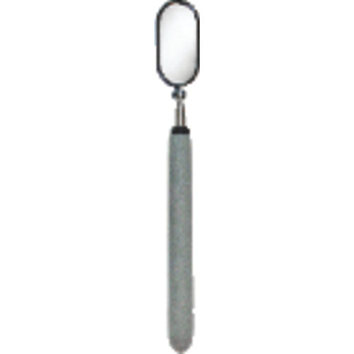 2″ × 1 1/4″ Size - Rectangular-36 1/2″ Extended Length - Telescoping Pocket Mirror - Exact Tooling